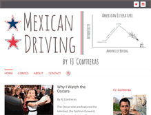 Tablet Screenshot of mexicandriving.com